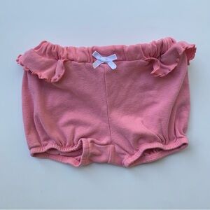 3/$10 CARTERS Baby girl shorts 12m